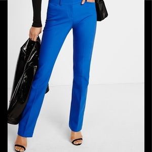 Bright blue express work pants
